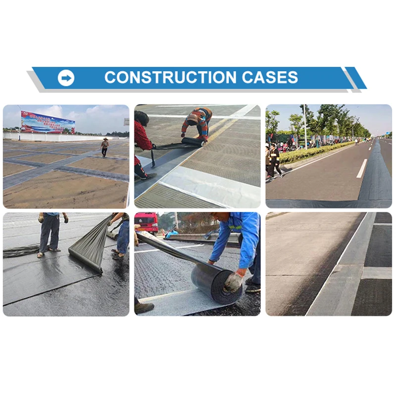 Easy And Fast Anti Corrosion Asphalt Tape For Cracks Repair On Asphalt And Concrete Paving Road