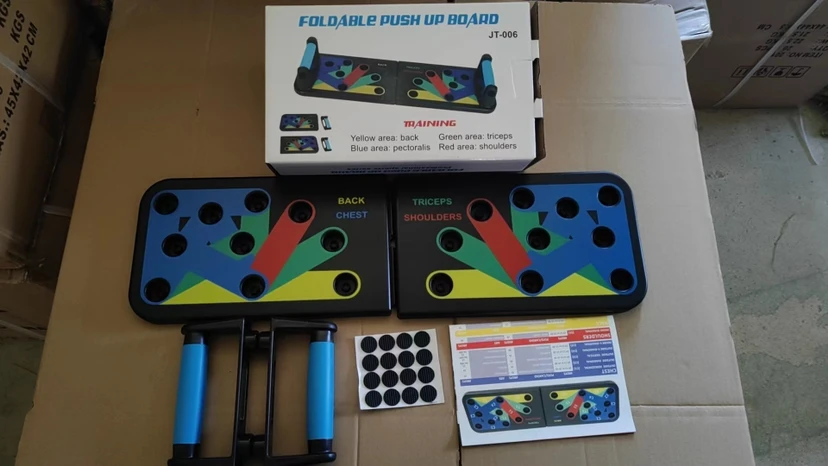 Custom 13 in 1 Multi functional Abs Dip Stands Fitness New type Apparatus Abdominal Muscle Chest Muscle Folding Training Board