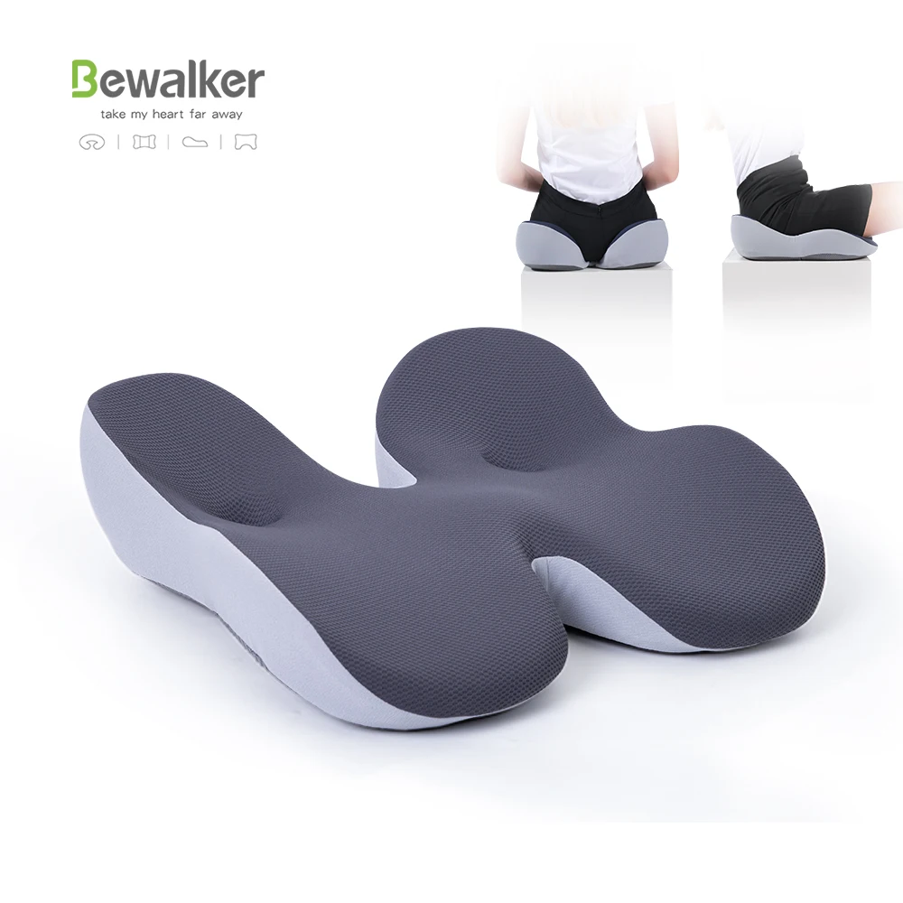 new design Seat Cushion Apple Shaped Seat Car and Chair Ergonomic Cushions With Anti-Slip Memory Foam in stock
