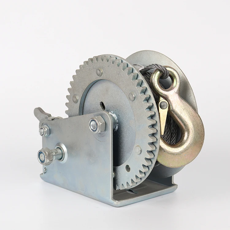 
0.8ton 1.6ton 3.2ton 5.4ton Hand Winch Hand Gear Operated Winch Manual Rope Winch With Pulling Wire 