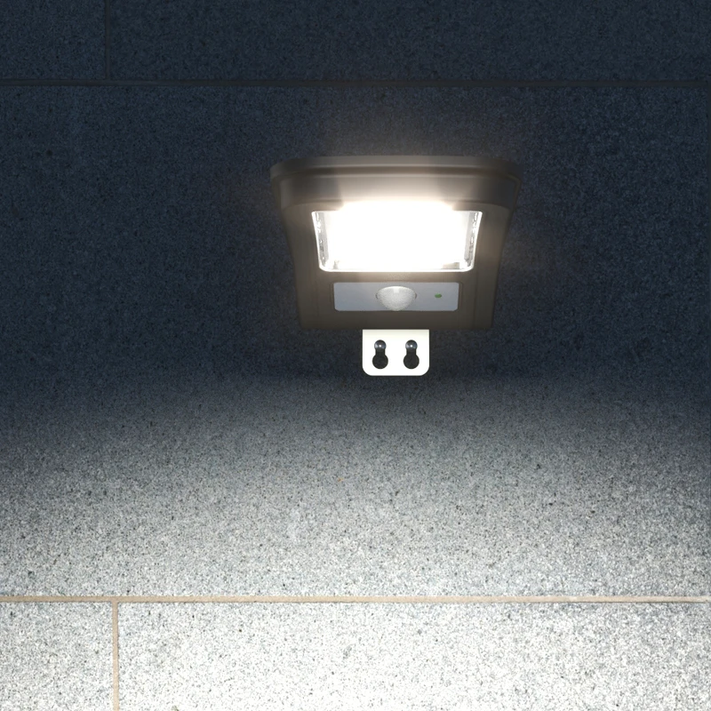 2021 беспроводной светодиодный солнечный датчик движения Солнечный свет наружная настенная лампа