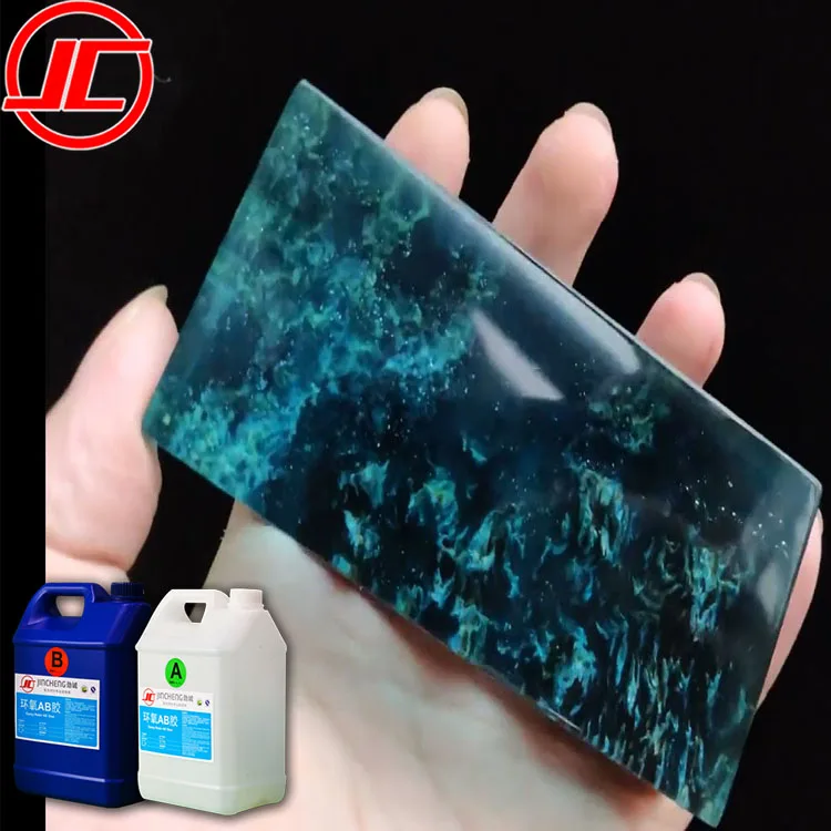 Modern Decorative Chemical Crystal Epoxy Floor Painting For Epoxy 3D Floor PVC Sticker Coating