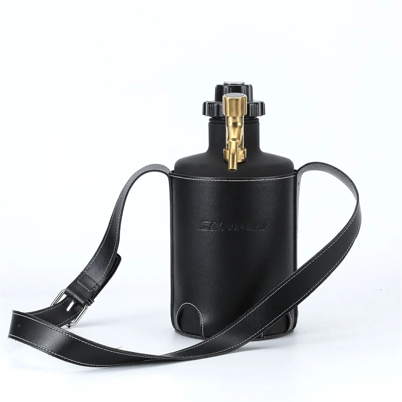 2.5L портативный из нержавеющей стали мини-крафт пивной бочонок