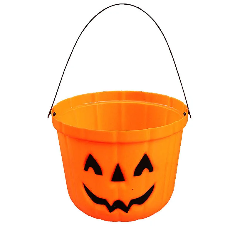 Pumpkin Lantern Halloween Colorful Music Voice Control Pumpkin Large Candy Jar Ghost