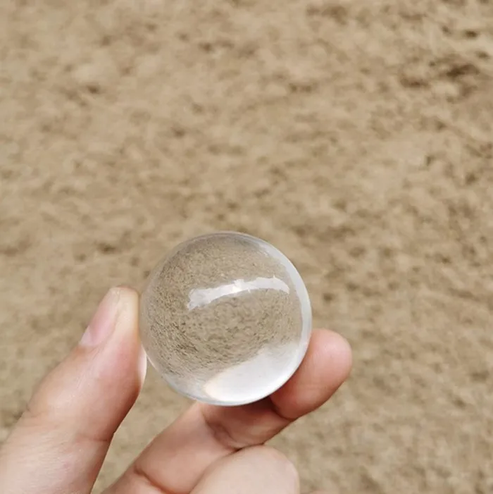 Different Sizes Clear Colored Plastic Solid Acrylic Round Ball