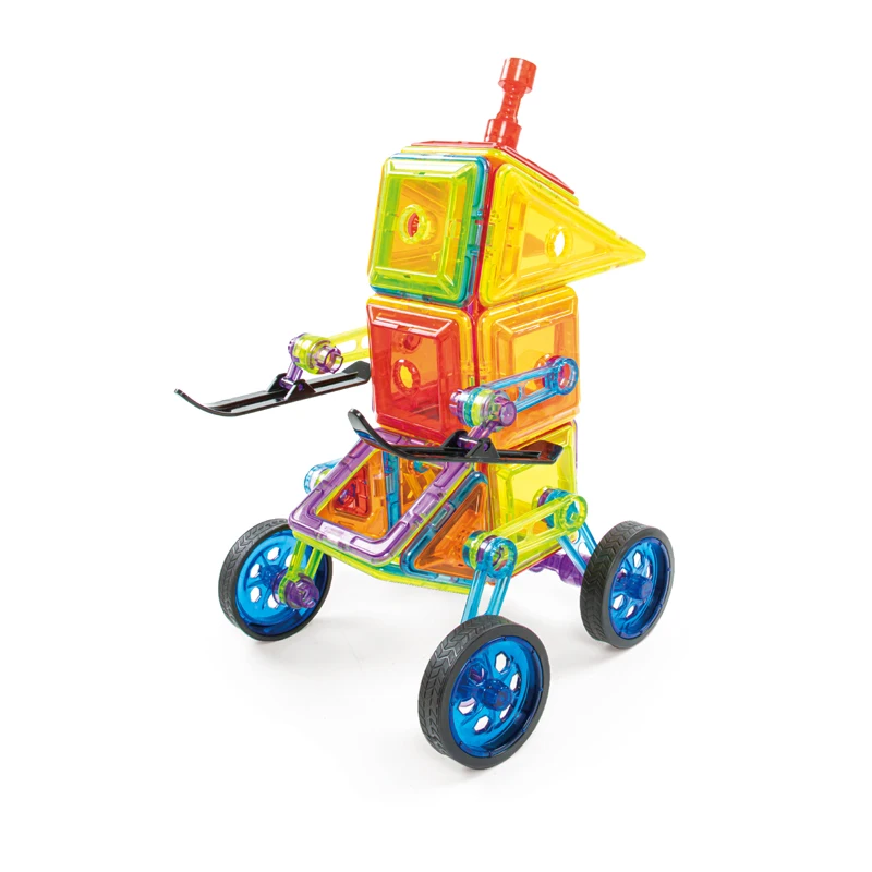 Magnetic Tile Building construction blocks educational toy set Magical Magnet