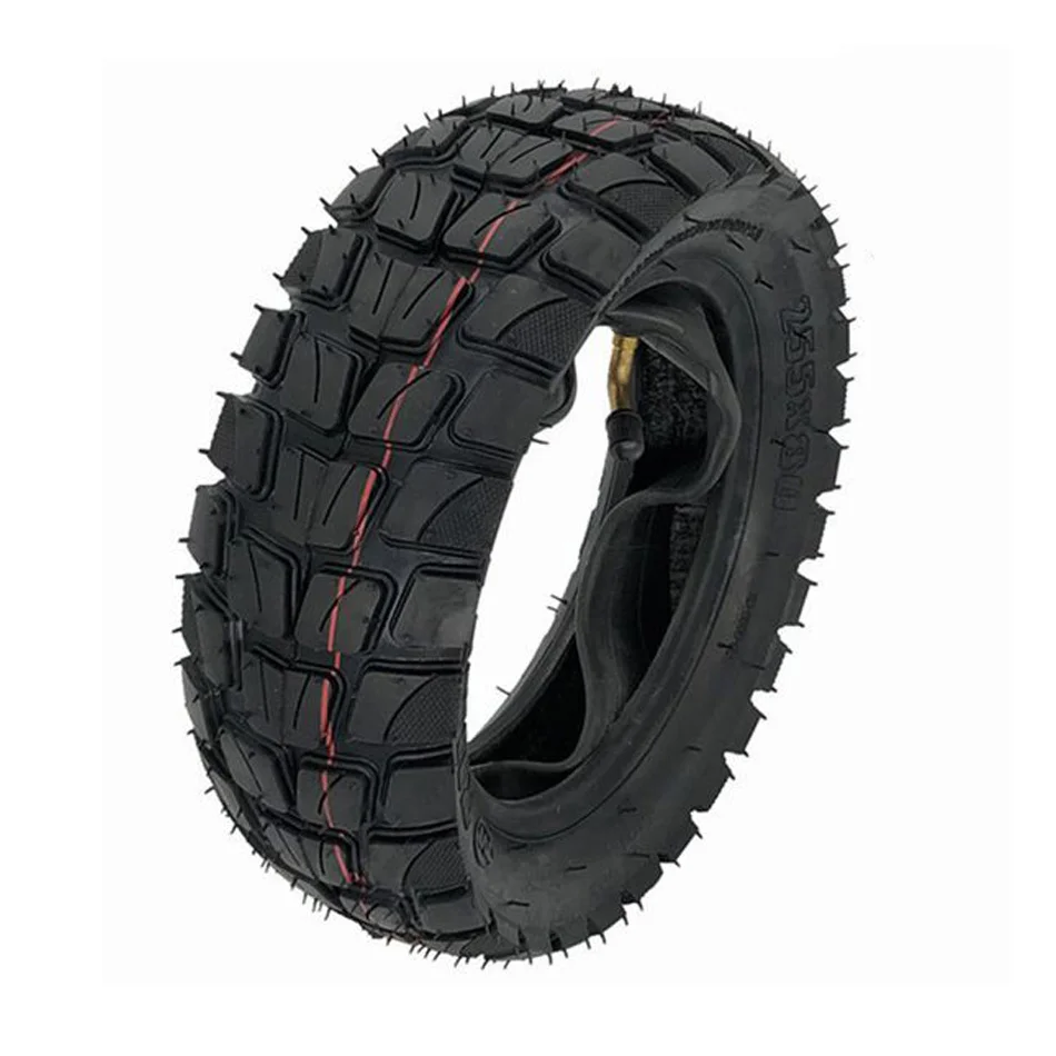 Scooter Rubber Tyre 10*3.0 Inch 80/65-6 Off-road Tire 255*80 Outer Tire for ZERO 10X Kugoo M4 Electric Scooter