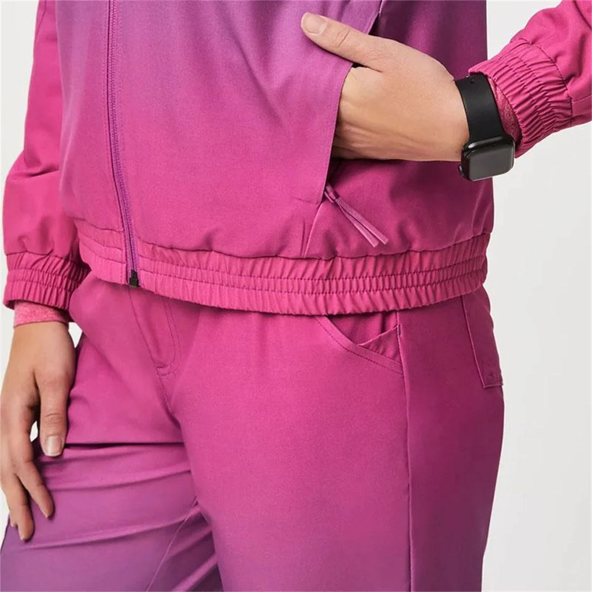 2024 Unisex Custom High Quality Hospital Medical Jackets Long Sleeve Lab Scrub Set Nurse Uniforms for Women and Men