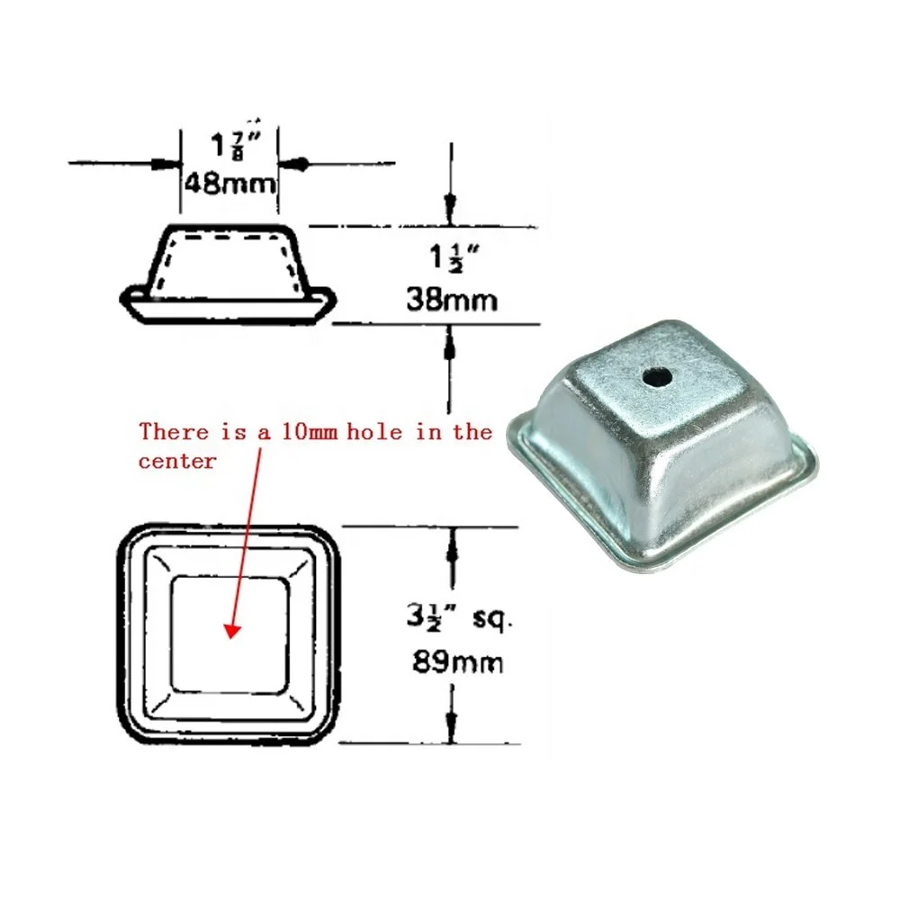 custom made square stillage foot steel pallet stillage feet