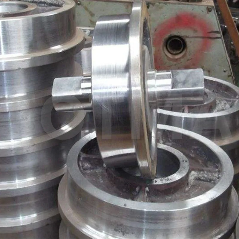 Литое железо/сталь ковка железнодорожных колес литья железнодорожного колеса для добыча вагон