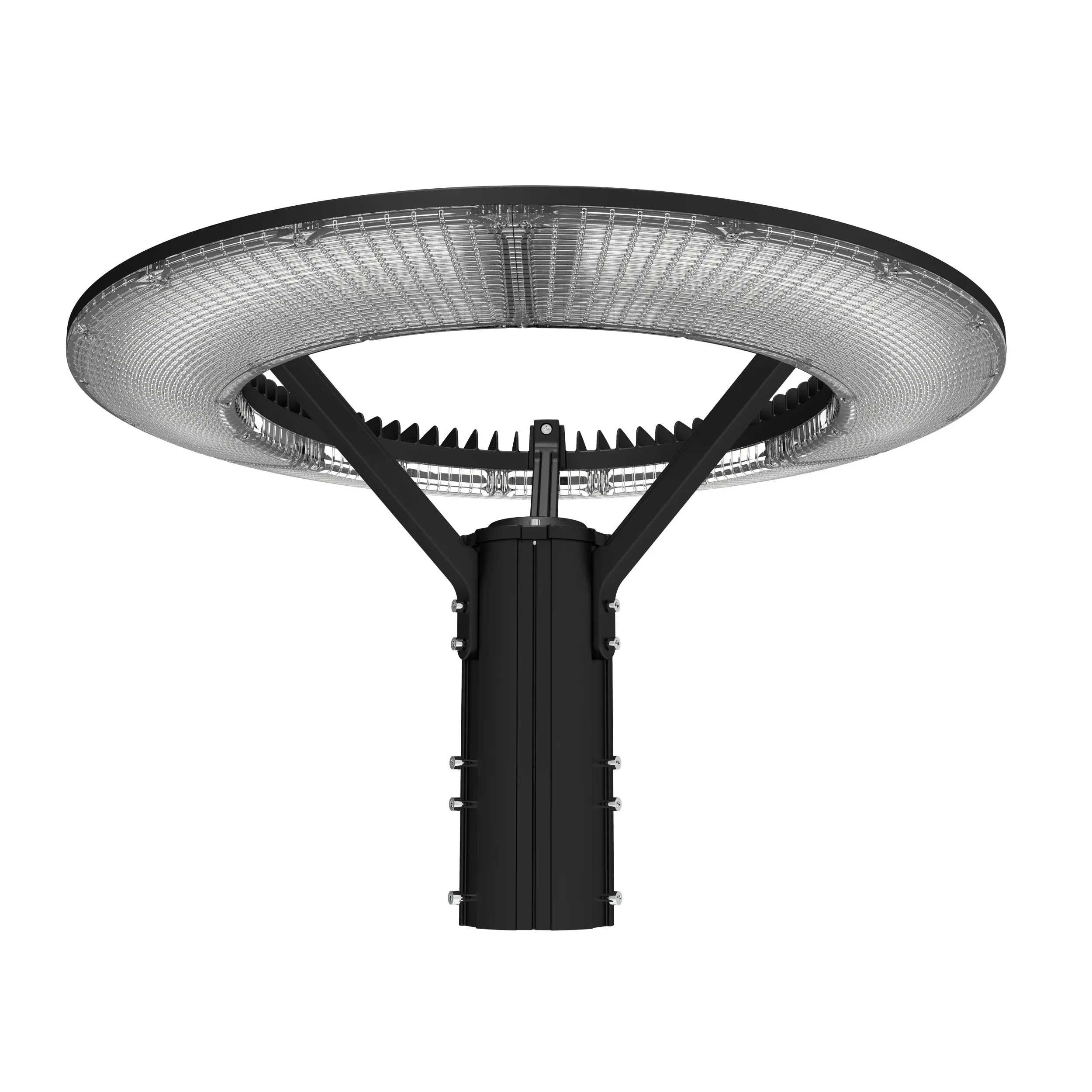 ETL Listed 150lm/w IP65 waterproof Dusk To Dawn Photocell 50W 80W 100W 150W LED Post Top Light for Garden Walkway Yard Street