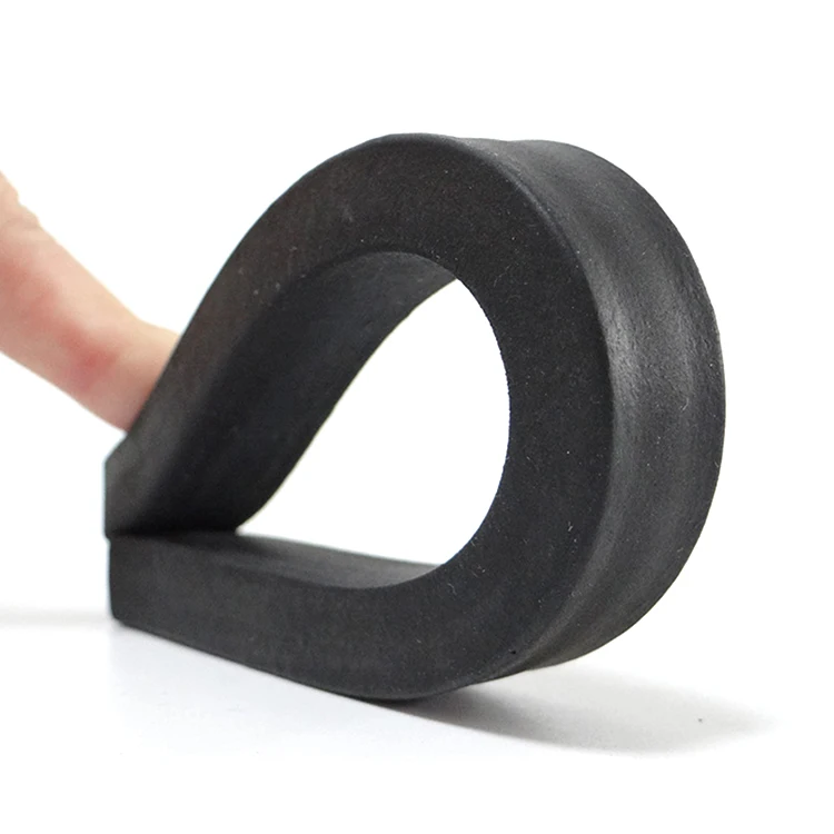 Высококачественная прямоугольная квадратная губчатая резиновая уплотнительная лента ветрозащитная толщина черная из пенопласта EPDM