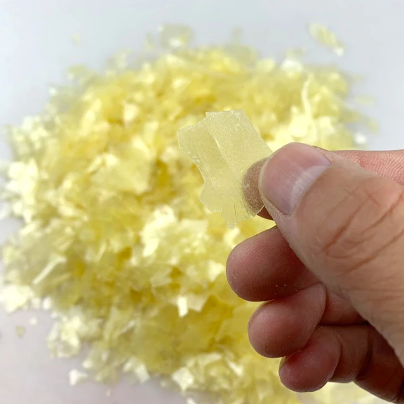 flake shellac Shellac Transparent Shellac Sheet with Pallas Tree for Wood Polishing