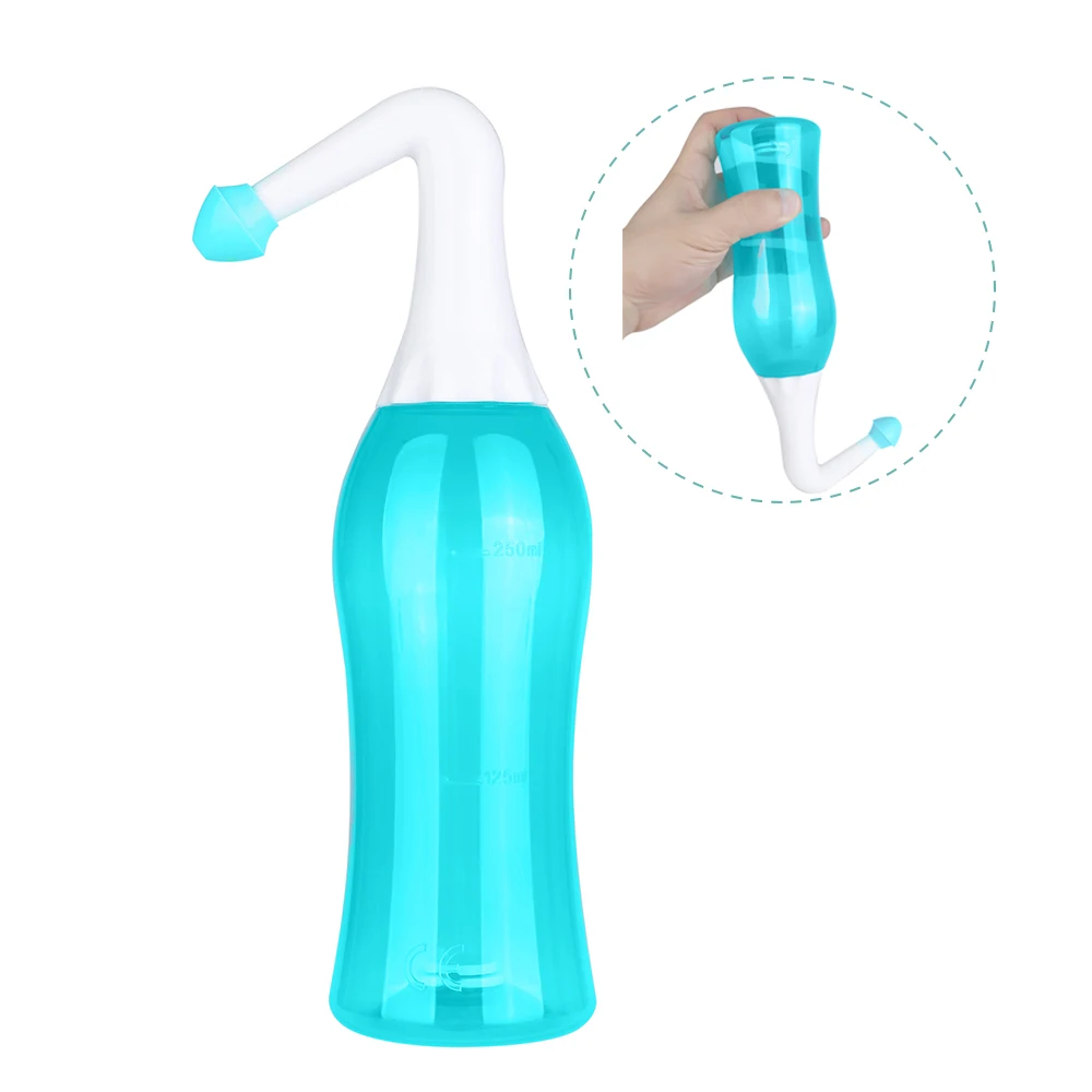 
300ml 10oz Nasal Irrigation Bottle Nasal Rinse Kit Nose Cleaner Yoga Neti Pot for Adult and Child Daily Nasal Care 
