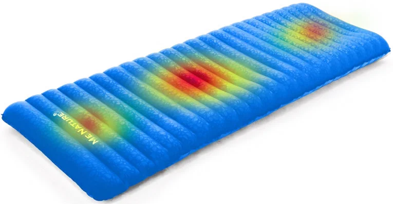 ENJOIN Efficient Heat Retention Air Mattress With Baffle Design for Warm and Comfy Sleep Of Outdoor Activity