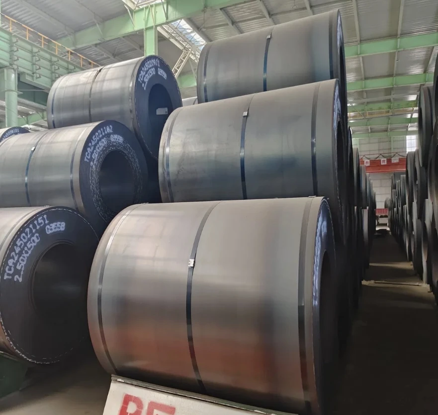 High Quality St12 Carbon Steel Fine Cold Coil and S235jr Boat Sheet A283 A387 Ms HRC CRC Black Steel Coil