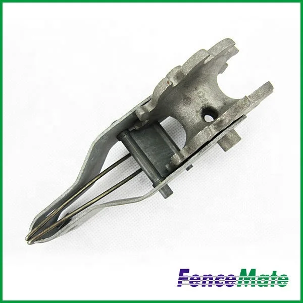 Electric Fence Compression Spring Heavy Duty Aluminum Inline Fence Wire Strainer