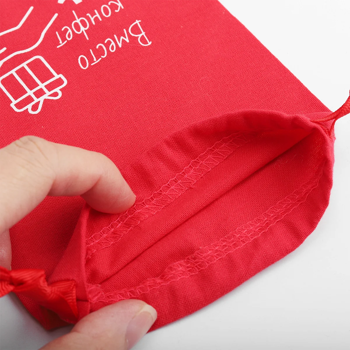 Reusable  Custom Logo  Cotton Linen Drawstring Pouch Bulk Clothes Cosmetic Dust Gift Bags Wedding Packaging Jewelry Bag