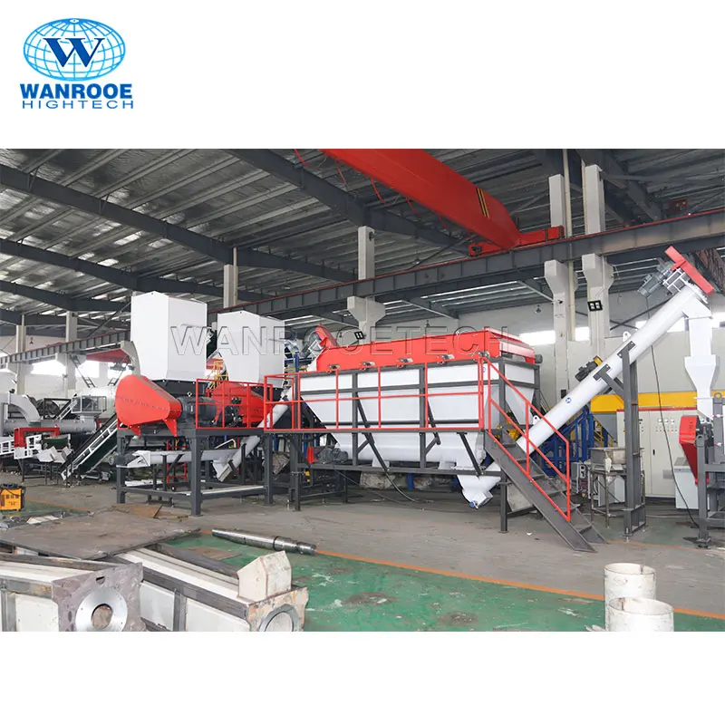 PNQT Коммерческая линия для мытья ПЭТ хлопьев для пластиковых бутылок