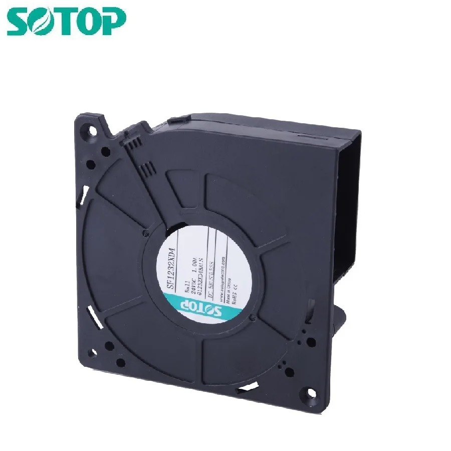 1232 120 x 120 x 32 mm High Pressure  12V 24V 48V Centrifugal DC cross flow Blower fan with High airflow RD FG PWM