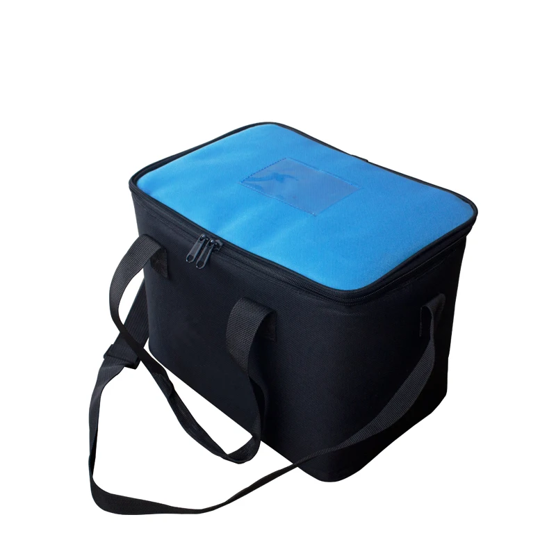 Thick PE foam waterproof insulated bag oxford sling shoulder picnic thermal lunch foods cans function insulated cooler bag