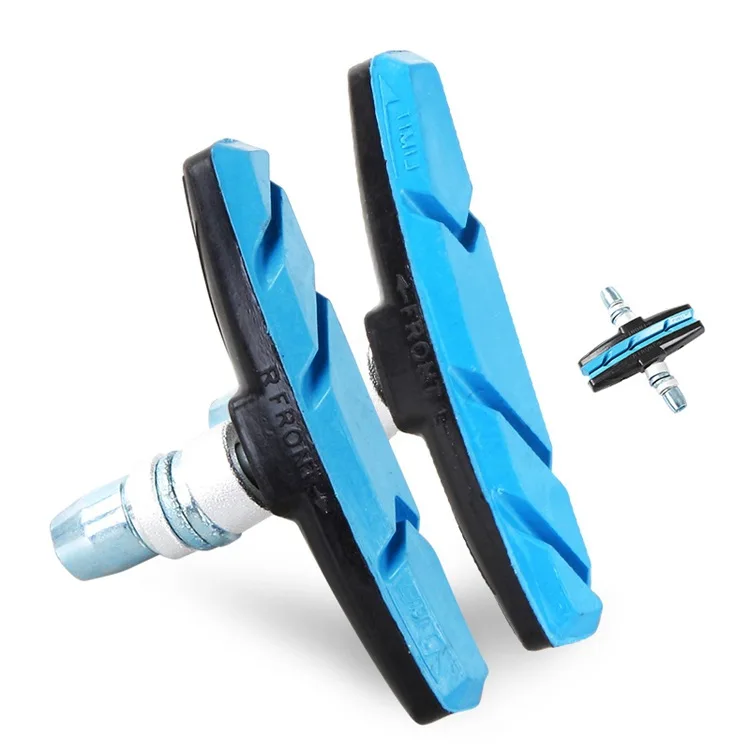 Factory wholesale V-brakes brake pads mountain bikes road bike black and blue