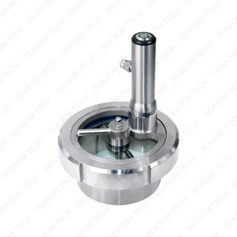 tri clamp sniatary ss in-line inline sight glass