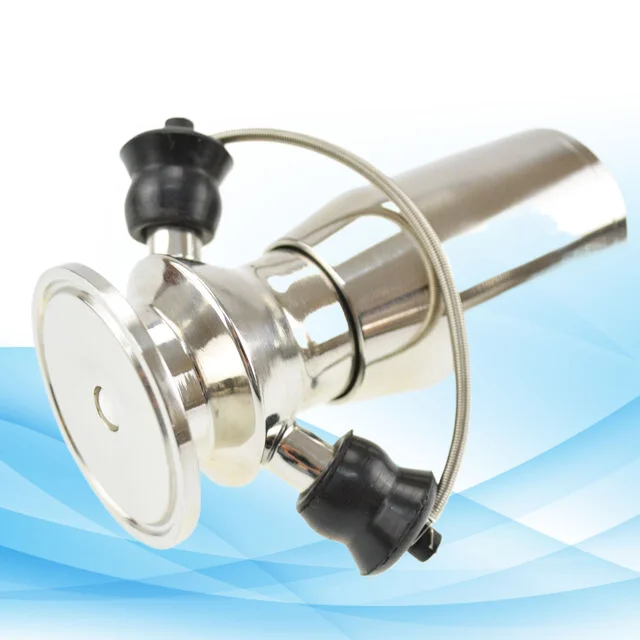 Premium Dual-Port Hygienic Sampling Valve For Sterile Beer Tank Extraction