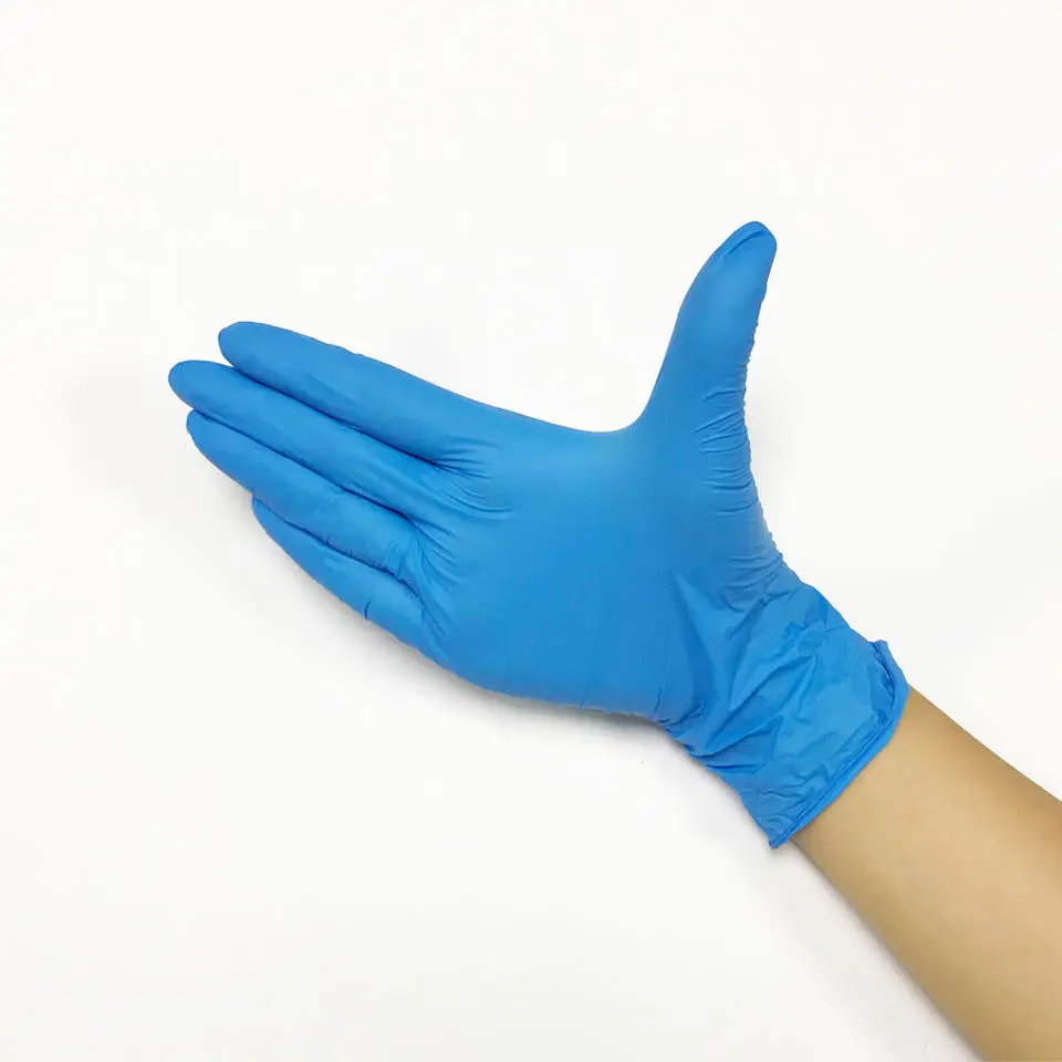 Powdered and powder free Disposable latex examination glovees malaysia manufacturer with ISO,CE certificates