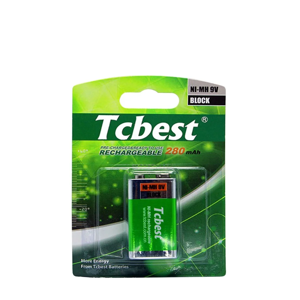 Rechargeable  battery  Ni-MH 9V 250MAh Battery For Interphone Smoke Alarm