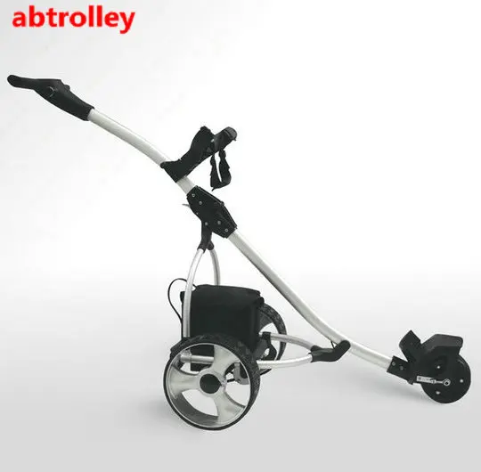 
Follow me trolley electric auto electric power kaddy on golf ground 3 wheel golf trolley 