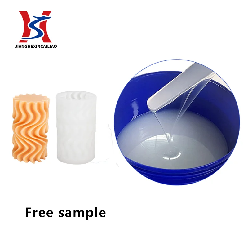 Custom Color Cheap Price Transparent Rtv2 Raw Material Food Grade Liquid Silicone Rubber