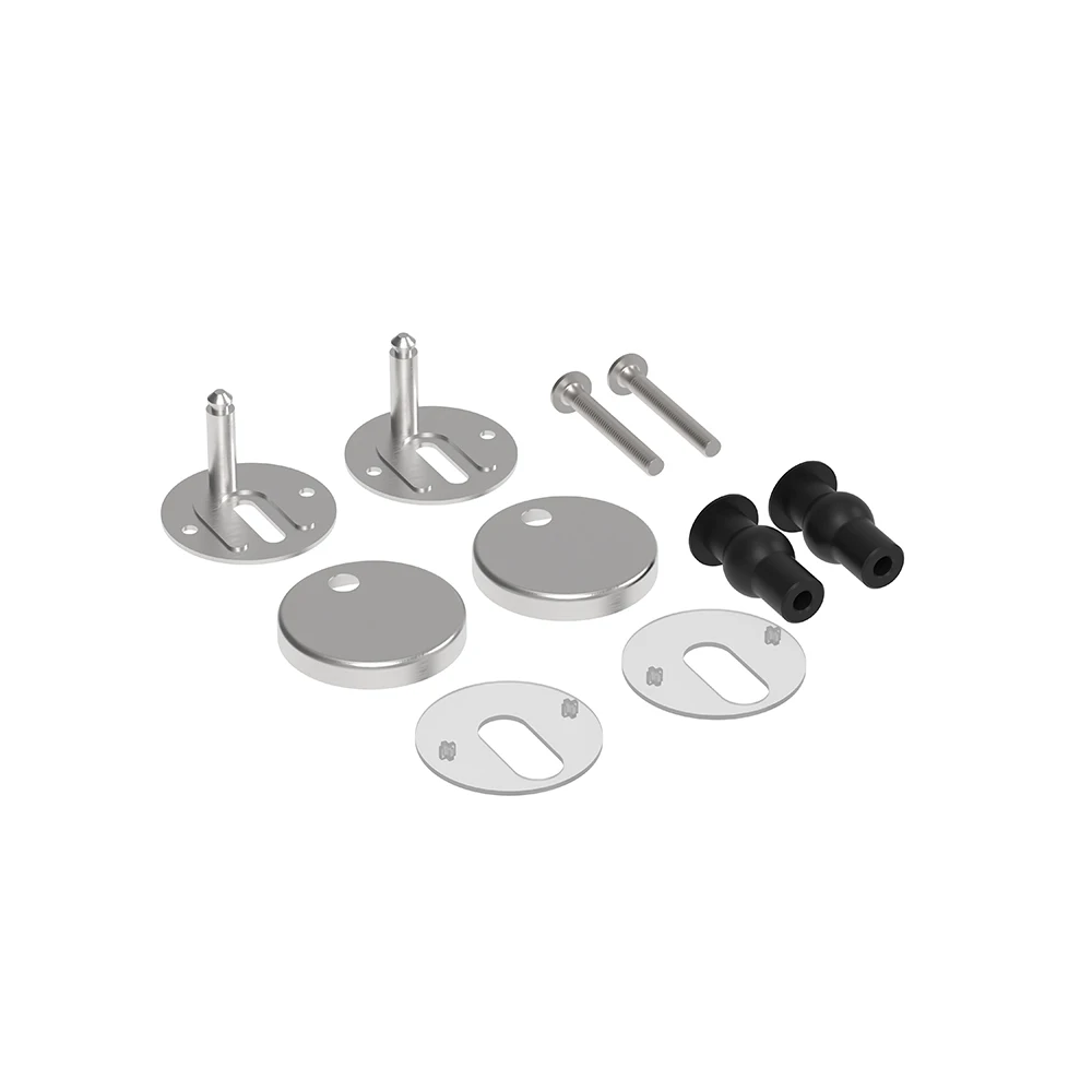 Top fixing for toilet seat cover toilet seat hinges