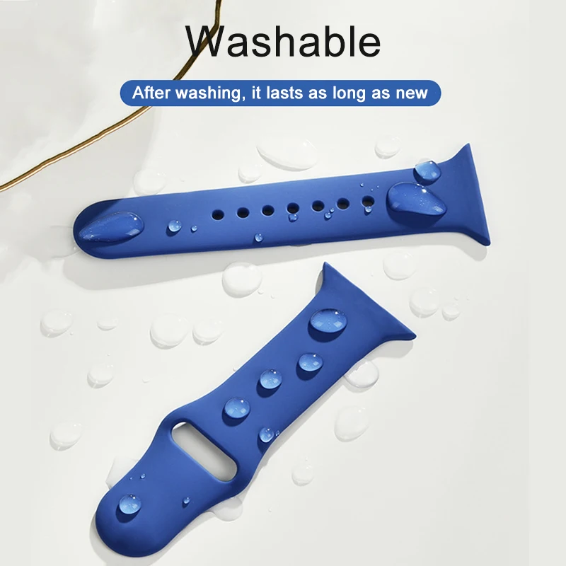 Ремешок BOORUI для t500 44 мм силиконовый ремешок w26 apple watch 40 часов i series