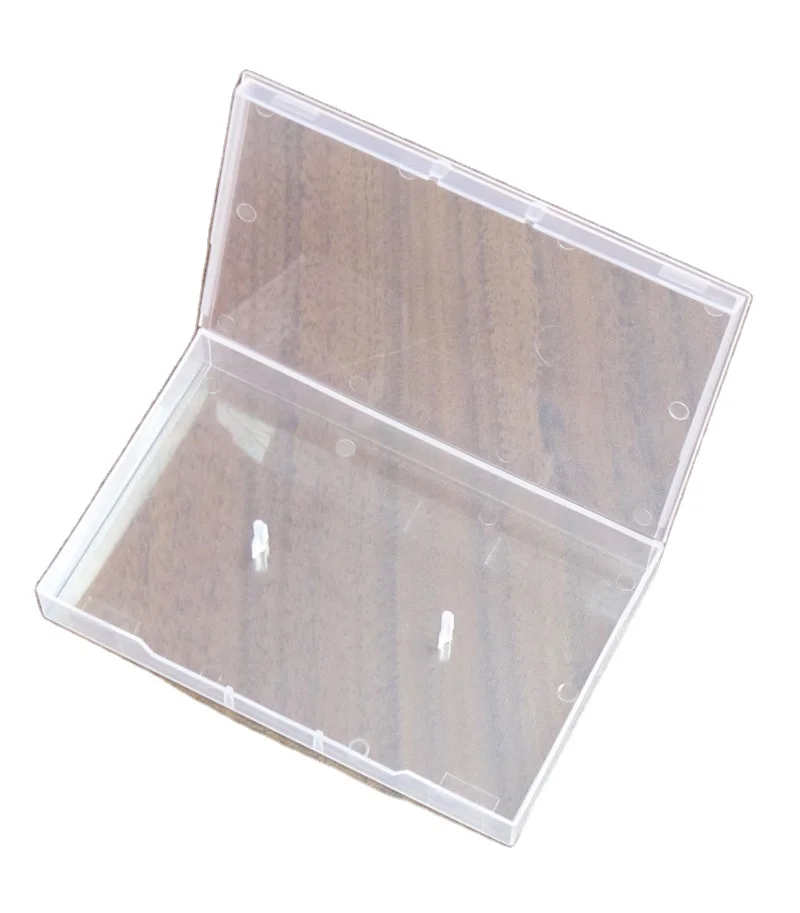 Мягкий пластиковый/полипропиленовый Прозрачный чехол для аудиокассеты