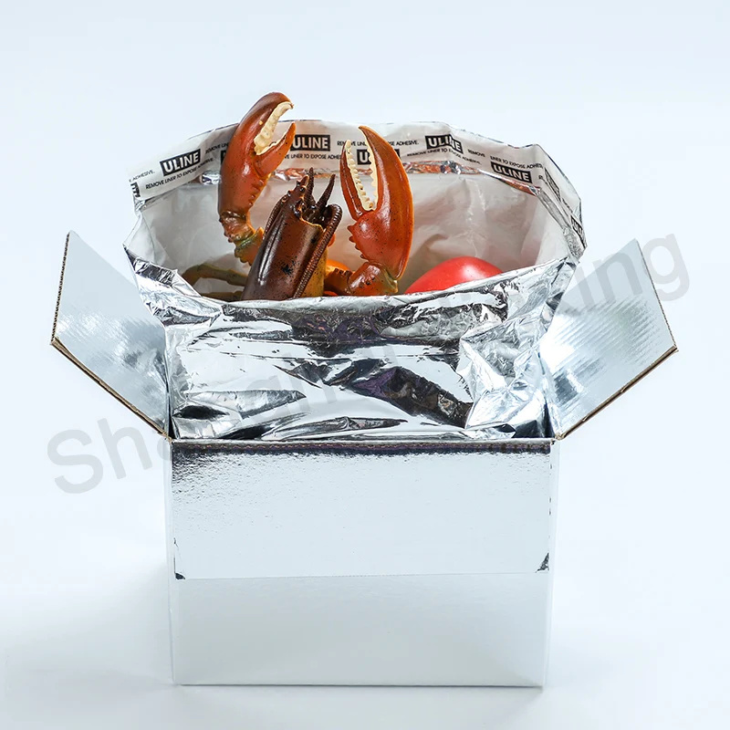 Ice Cream Carton Box for Fruit Delivery insulated packaging Box Corrugated Paper Carton Boxes