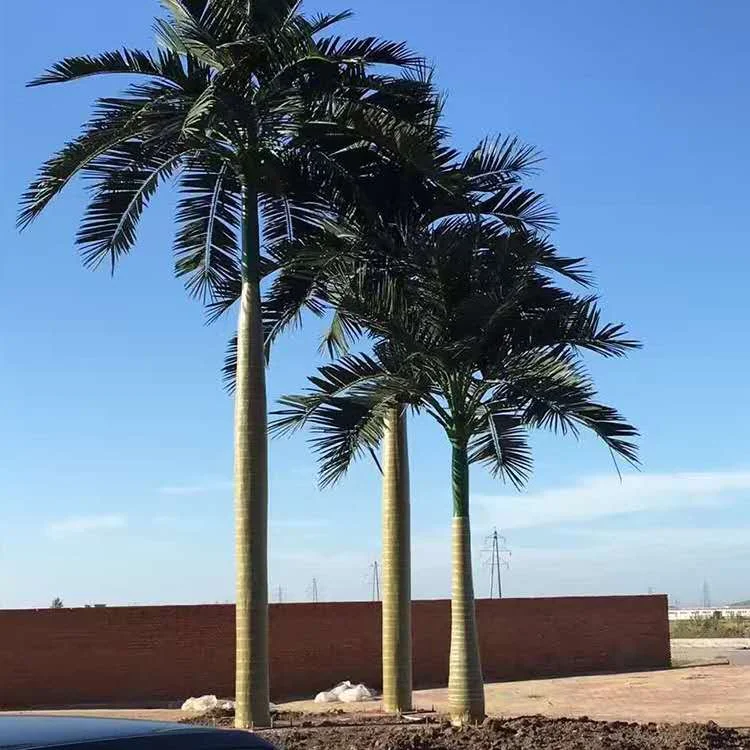 Guangdong Manufacturer Wholesale Cheap Price Tropical 2m 3m 4m 5m 6m 7m 8m 9m 10m 20m Fake Coconut Tree Artificial Palm Trees