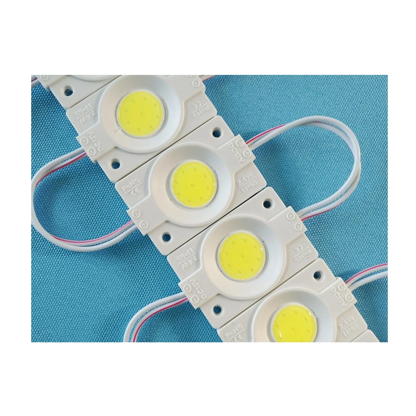 Светодиодный модуль светодиодной подсветки для рекламных знаков DC12V 2,4 Вт 240lm IP65 46 мм (L)* 30 мм (W)* 3 мм (H)