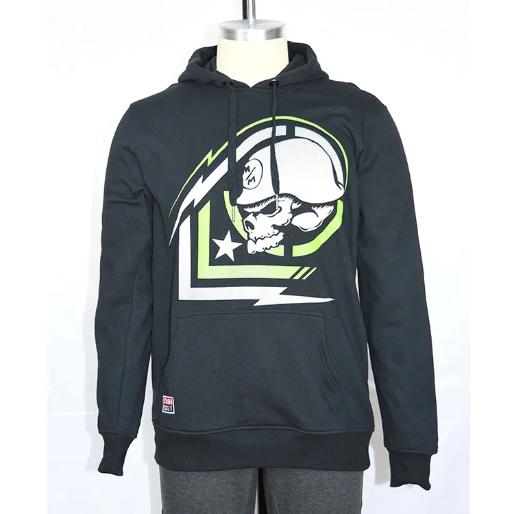 MENS 3D PRINTED BASIC LONG SLEEVE HOODY REGULAR FIT