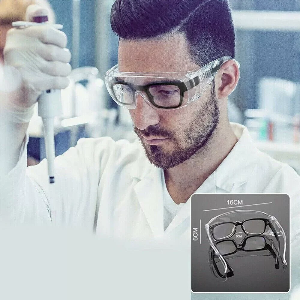 Scratch-Proof Clear Safety Glasses UV-Resistant Safety Lenses uvex glasses safety All-Weather Scratch Resistant Eyewear