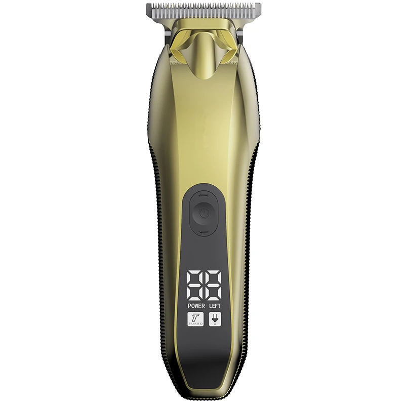 BESSU cordless professional portable hair clipper trimmer with LCD display for man household barber shop
