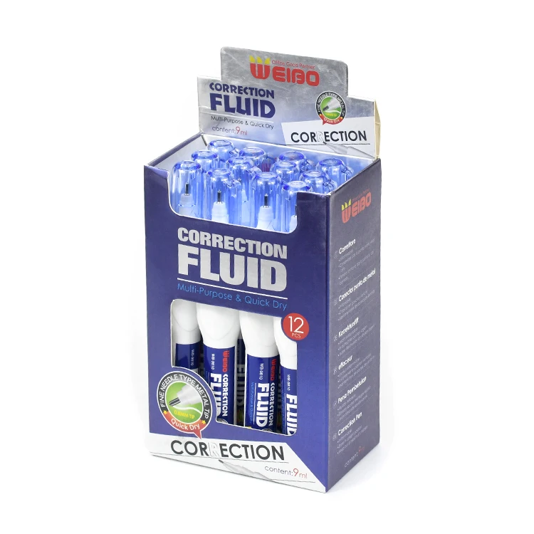 Weibo креативная простота коррекции жидкости компактная портативная Корректирующая лента канцелярские принадлежности для студентов доступная упаковка