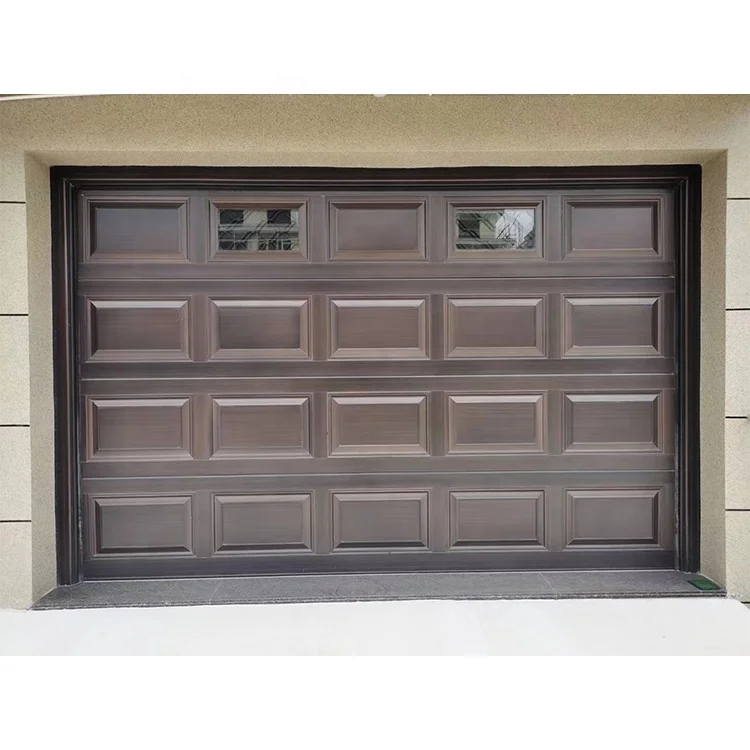 Latest Design Garage Doors Insulated Good Quality Steel Automatic Sectional Garage Door