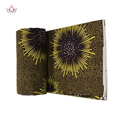 Wholesale High Quality Colourful New design 6 yards Ankara Holland Material 100% Polyester African Wax Print Fabric