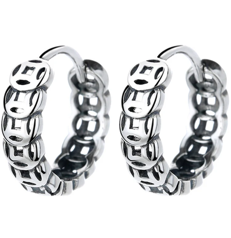 925 sterling silver earrings korea plata de ley 925 aretes plata huggie 925 earings 2021 925 sterling silver