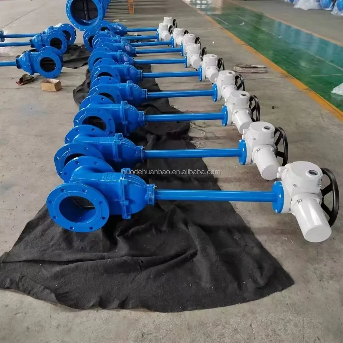 Z945X switch intelligent explosion-proof integrated DENso national standard size electric elastic seat seal cast iron gate valve