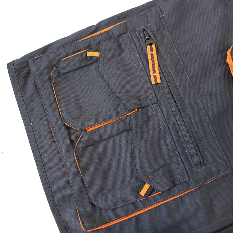 2022 custom print logo men work cargo photographer black mesh utility vest