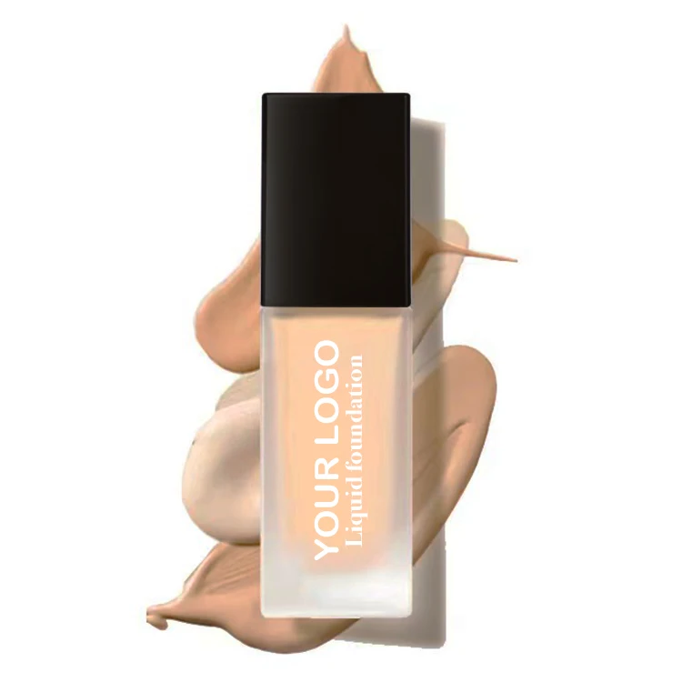 Wholesale 30ml Full Coverage Concealer Foundation Waterproof Sunscreen Liquid Foundation Stick Female Pressed