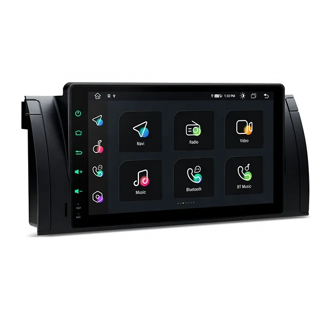 9 inch Autoradio Android Car Stereo with Instant Rear Camera Access Support 1080P Video Steering Wheel Control For BMW