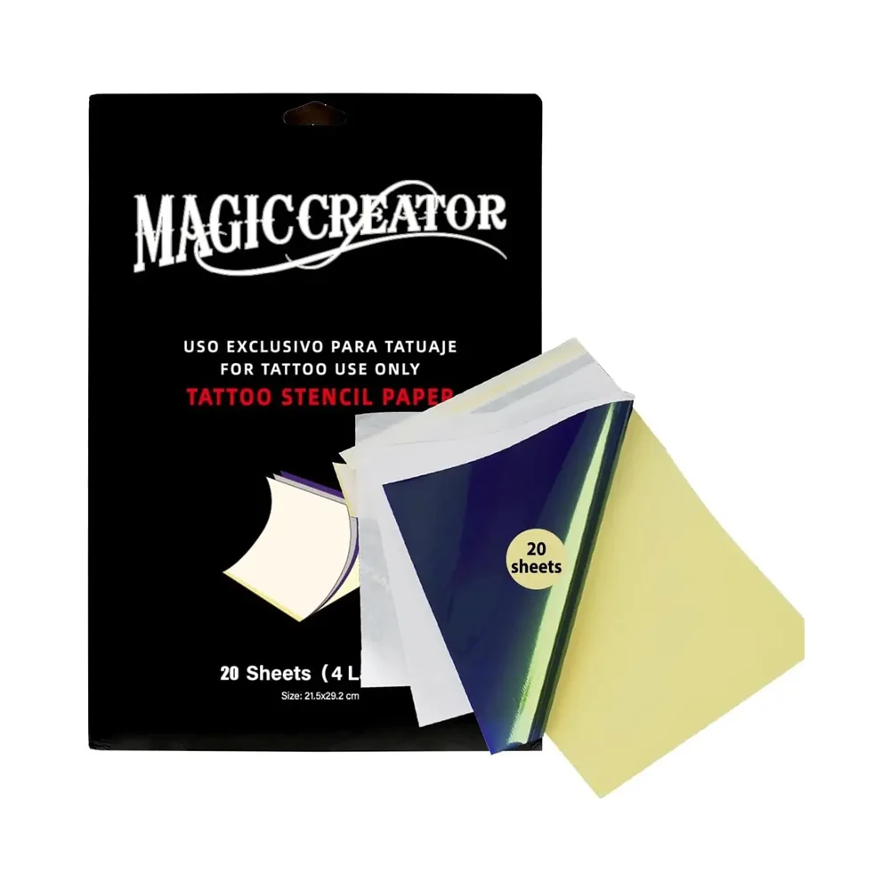 Good price  20pcs/bag tattoo stencil paper Tattoo Thermal Paper Magic Creator